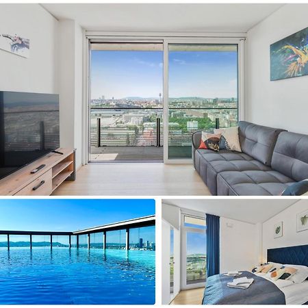 Luxury Penthouse I Rooftop Pool I Self Check-In Wenen Buitenkant foto